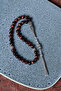 Certified Tiger Eye Imame Tassel Prayer Beads - 2