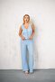 Women's Seersucker Suit with Vest - Vest and Pants - Summer Suit - 3