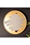 Round Wall Mirror - Luxury Vanity Mirror with Gold Frame | Modern Decorative Wall Mirr - 5