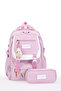 11118-3002 School Bag with Pen Holder Waterproof Multi-Compartment Purple - 3