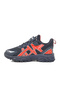 Navy Blue-Red Mesh Children's Sports Shoes 2540 F - 2
