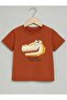 Baby Boy Cotton Dinosaur Printed Tshirt - 3