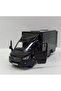 Dianomi 1 48 Sprinter Pickup Truck Black 14 cm Pull and Drop Framed Model - 2
