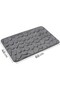 Non-Slip Bath Mat, Flippy, Quick Drying, 3D Stone Pattern, 40x60 cm, Grey - 4