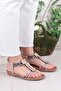 Guja 24Y150-38 Anatomical Comfortable Non-Slip Sole Stone Women's Sandals - 3