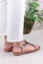 Guja 24Y150-38 Anatomical Comfortable Non-Slip Sole Stone Women's Sandals - 4