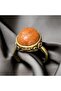 Aurastone Brown Star Stone Natural Stone Bronze Ring