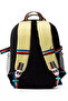 Multi-Pocket Colorful Girl's Primary School Bag with Back Support Hv2025 Black - 3