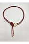 Gold Buckle Chain Belt Women's Belt Dress Belt Rope Belt Coat Belt - 2