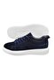 Large Size Suede Shoes Navy Blue - 5