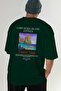 Lord Howe Island Australia Back Printed Oversize T-Shirt Men Women Cotton Crewneck Tshirt - 7
