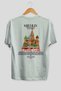 Kremlin Russia Back Printed White Oversize T-Shirt Men Women Cotton Crew Neck T-Shirt - 2