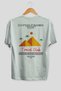 Egyptian Pyramids Egypt Back Printed White Oversize T-Shirt Men Women Cotton Crew Neck T-Shirt - 2