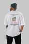 Louvre Museum France Back Printed White Oversize T-Shirt Men Women Cotton Crew Neck T-Shirt - 4