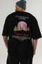 Stonehenge England Back Printed Black Oversize T-Shirt Men Women Cotton Crew Neck T-Shirt - 6