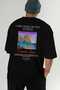 Lord Howe Island Australia Back Printed Oversize T-Shirt Men Women Cotton Crewneck Tshirt - 7