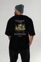 Bangkok Thailand Arka Printed Black Oversize T-Shirt Men's Women's Cotton Crew Neck T-Shirt - 5