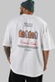 Bryggen Norway Back Printed White Oversize T-Shirt Men Women Cotton Crew Neck T-Shirt - 5
