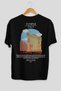 Pompeii Italy Back Printed Black Oversize T-Shirt Men Women Cotton Crew Neck T-Shirt - 2