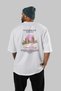 Stonehenge England Back Printed White Oversize T-Shirt Men Women Cotton Crew Neck T-Shirt - 4