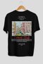 Venice Italy Back Printed Black Oversize T-Shirt Men Women Cotton Crew Neck T-Shirt - 2
