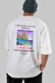 Lord Howe Island Australia Back Printed Oversize T-Shirt Men Women Cotton Crewneck Tshirt - 6