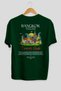 Bangkok Thailand Arka Printed Green Oversize T-Shirt Men Women Cotton Crew Neck T-Shirt - 2
