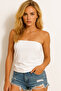 New Look Cotton Strapless Blouse - 2