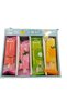 2Pcs Large Size Stick Ice Cream Shaped Eraser (Pink/Yellow) (10cm) - 2