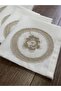Lace Service Napkin (Gardenia Fabric) 6 Pieces - 6