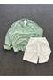 Crinkle Linen Regular Fit Shirt and Ottoman Shorts Set of 2