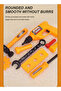 Kids Tool Set - 12 PCS Toddler Tool, Montessori STEM Educational Pretend Play Construction Toy - 4