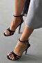 Katniss Ankle Strap Black Patent Leather - 2