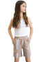 Brown Girl's Shorts 20756 - 3