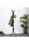 Sersimo metal tree hanger, 12 hooks, 177cm, black - 3