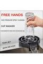 Automatic glass rinser for kitchen sink—quickly rinses cups, bottles, and coffee pitchers. - 8