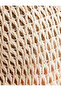 Beige Women's Crochet Long Dress - 7