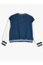 Dark Blue Boy's Bomber Jacket - 2