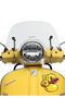 Yellow Duck with the Sign of Victory Sticker Car, Motorcycle, Helmet, Laptop, Window Sticker 13X13 cm - 2