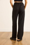Women's Black Elastic Waist Palazzo Drape Pants Pnt-19000360 - 7