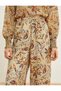 Floral Patterned Palazzo Trousers - 5