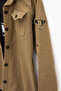Coffee Linen Shirt Crew Neck Printed T-Shirt Boys 2-Piece Set 20257 - 5