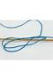 Lot of 4 X 100Gr Skeins Ice Yarns Lorena Superfine (55% Cotton) Yarn Blue - 3