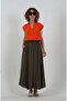 Pomegranate Flower Sleeve Fisto Judge Collar Blouse - 2