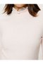 High Neck Ruffle Neck Sweater - 5