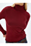 Bordeaux Women's Turtleneck Sweater - 5