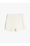 Beige Girl's Envelop Skort - 2