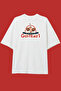 Gusteaus Printed Oversized T-Shirt