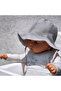 Double Sided Tied Linen Look Baby Bucket Hat - 5
