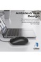 ergonomic wired optical mouse 2400dpi - 3